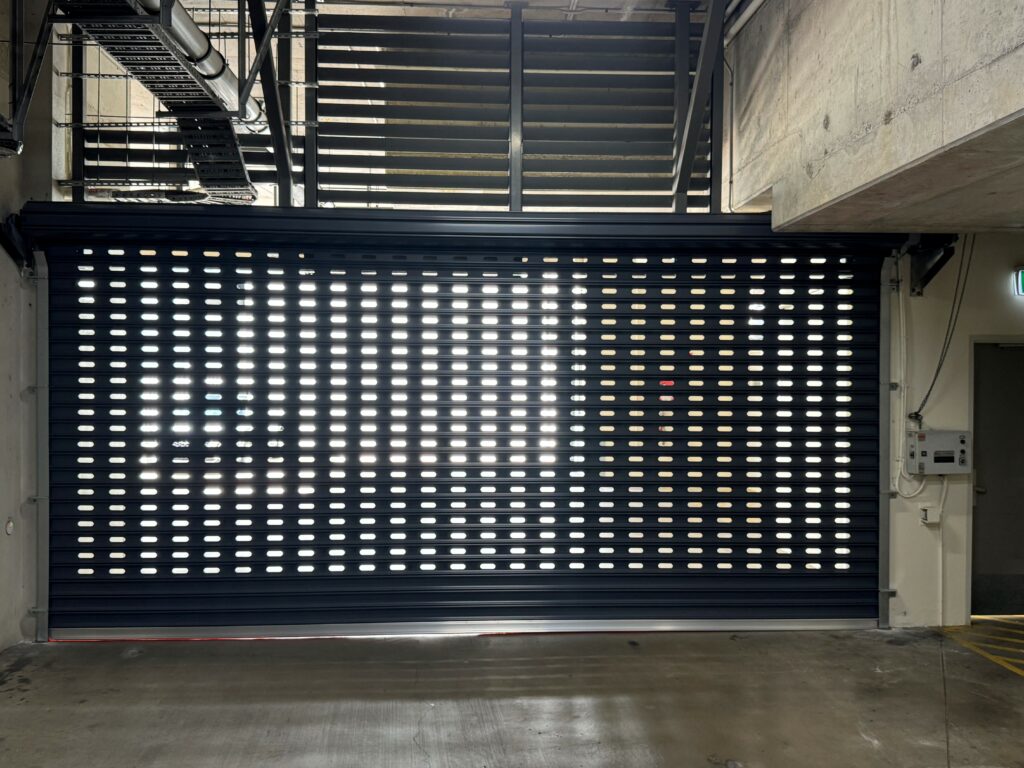 Townsville Slotted Curtain 100mm Inside