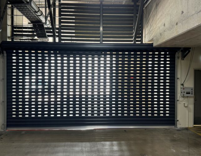 Townsville Slotted Curtain 100mm Inside